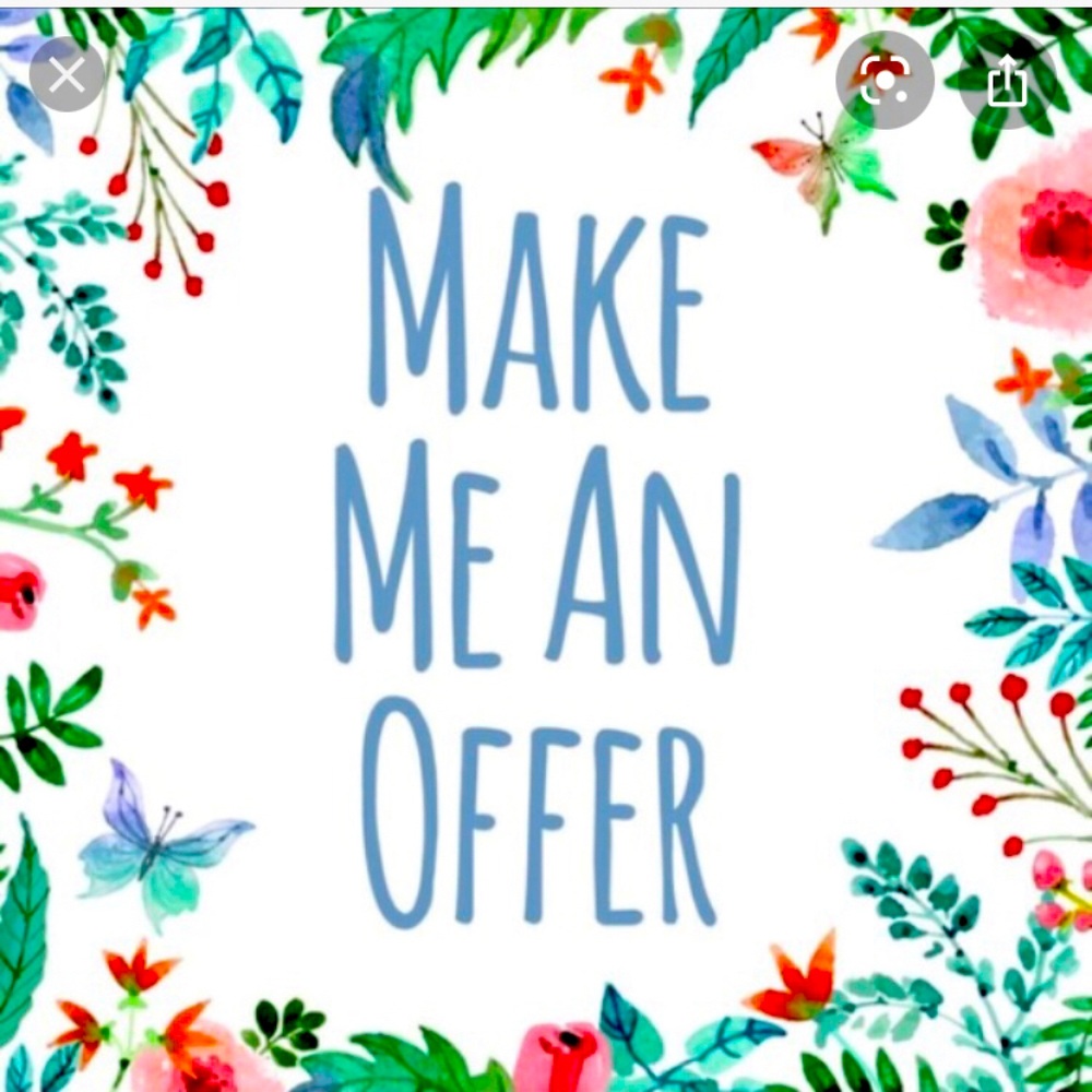 LOVE an OFFER! All reasonable offers considered! 😀